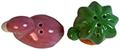 Cactus and Flamingo Salt and Pepper Shakers