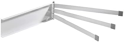 Space-Saving Towel Holder with Anti-Rotating SwivelBar
