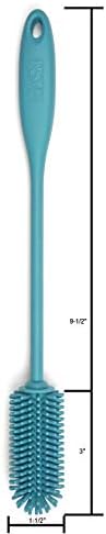 RSVP International Turquoise Kitchen Scrubber 125in Enhanced Performance