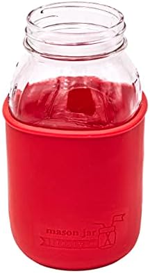 Durable Quart Silicone Sleeves for Mason Jars