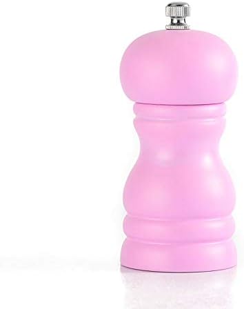 Premium Oak Wood Salt Pepper Grinder with Ceramic Mill Set
