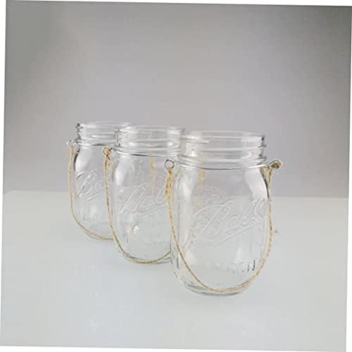 PrettyZoom Exclusive Mason Jar Handles 6 Pack Mason Jar Hangers