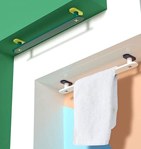 Simple and Creative Towel Rack Wall Mounted Bathroom Towel Holder
