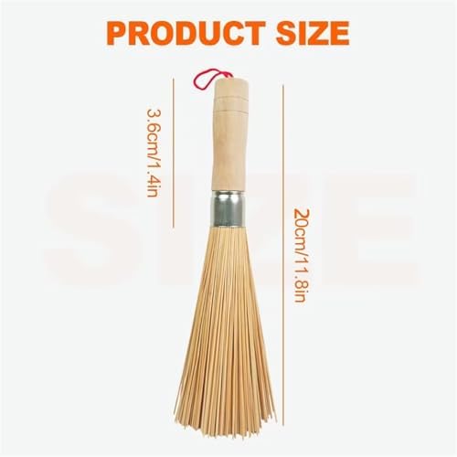 Natural Cleaning Brush Set for Home Kitchen Use