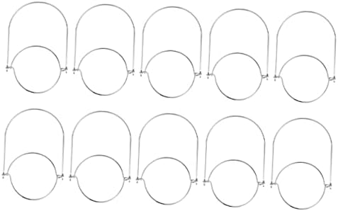 10pcs Stainless Steel Mason Jar Handles with Multiple Uses