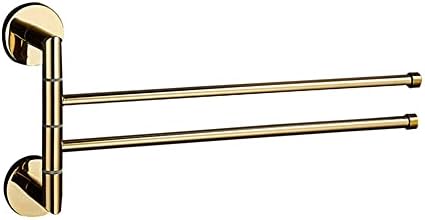 Copper Rose Gold Swivel Towel Rail Holder
