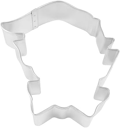RM Elf Face 4 inch Tinplated Cookie Cutter - Perfect for Crafting Celebrating
