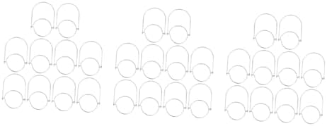 MAGICLULU 30 Pcs Canning Jar Handles Set