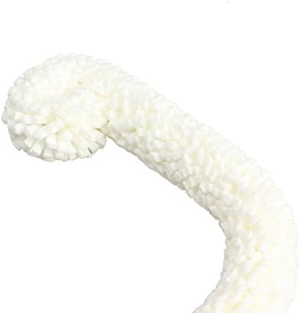 Yueton Long Neck Bendable Foam Tipped Cleaning Brush