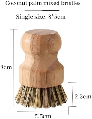 Eco-Friendly Kitchen Wooden Dishbrush Set for Easy and Effective Cleaning