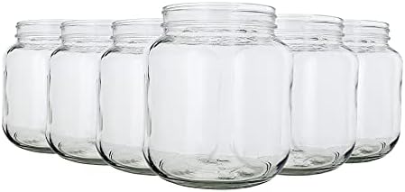 64oz Wide Mouth Jars Pack of 6