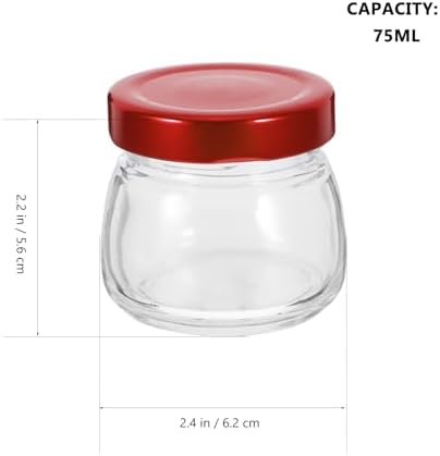 Birds NEST Glass Canning Jars Set of 5