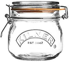 Kilner Round Glass Jar with Swing Top Closure