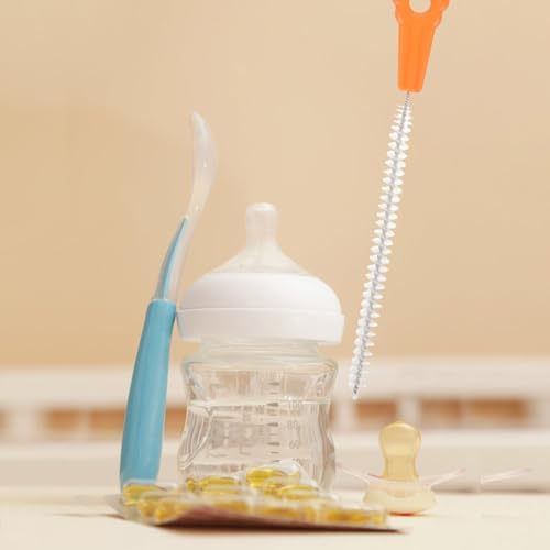 Holibanna Extra Long Straw Cleaning Brush with Hanging Design