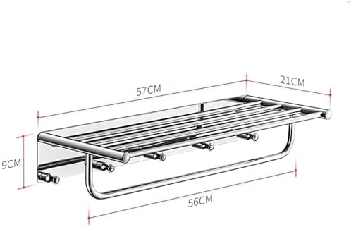 Wall-Mounted Stainless Steel Towel Holder