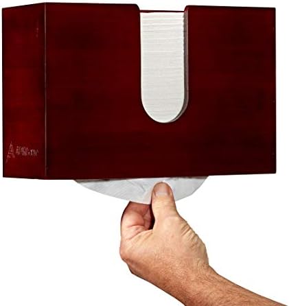 AdirHome Bamboo Paper Towel Dispenser - 48x116x78 inches Espresso