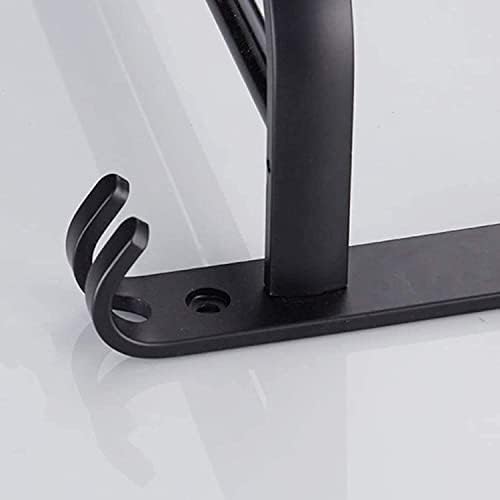 LUCEAE Aluminum Towel Rail Space-Saving Rustproof