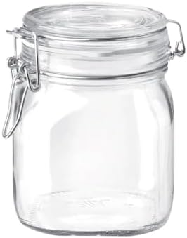 Bormioli Rocco 149280M04321991 Glass Canning Jar