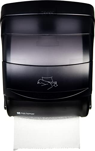 San Jamar T850TBK Plastic Towel Dispenser Black Pearl