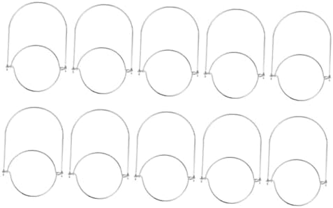 Stainless Steel Mason Jar Hangers 10-Piece Set