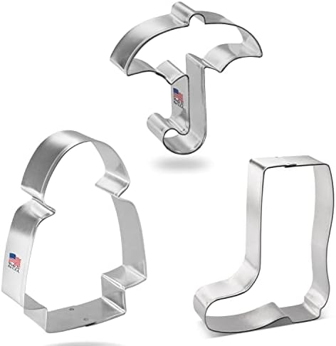 Foose Steel Cookie Cutters 3-Piece Set