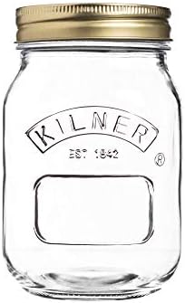 Premium 17 oz Canning Jar with Classic Design