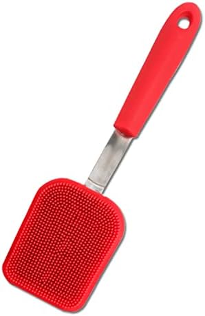 Safe and Durable Silicone Pot Brush for Kitchen Cleaning