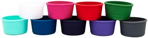 2-Pack 4oz Silicone Sleeves Cherry Red - Double Insulated Safe Multi-Purpose
