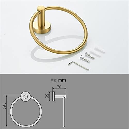 Round Stainless Steel Towel Holder