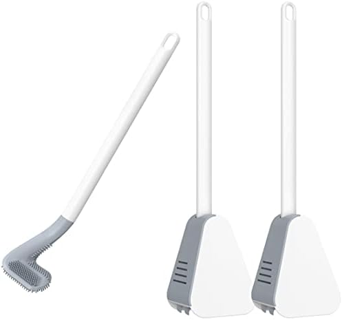 Wall-Mounted Golf Ball Toilet Brush Set