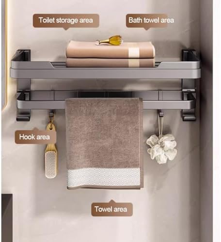 Versatile Towel Holder for Bathroom More