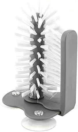 Sthumbs-on 360 Glass Cup Brush Cleaner with Suction Cups