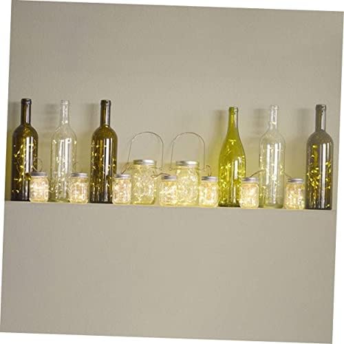 Mikinona 20 Pcs Stainless Steel Mason Jar Hook Hangers