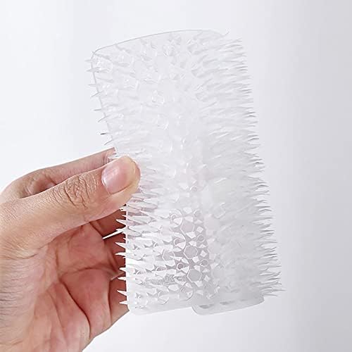 Dish Washer Holder with Handle Silicone Kitchen Gadget for Easy Cleaning