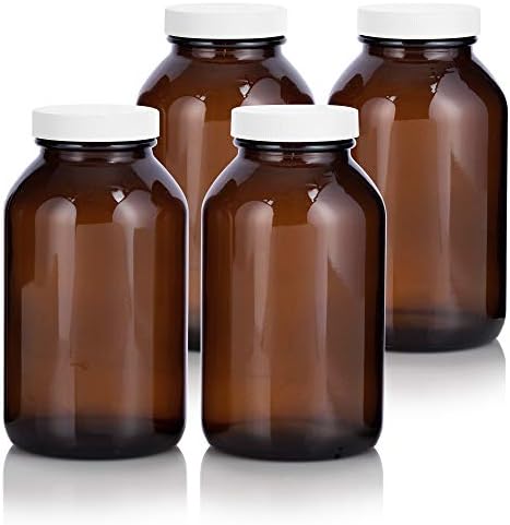 Vibrant Glass Jar 17oz