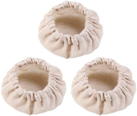 3X Cloth Jar Covers 3-4 inch Sourdough Starter Glass Jar Cover