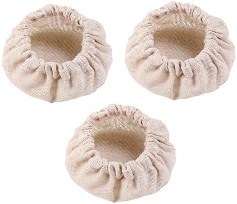 3X Cloth Jar Covers 3-4 inch Sourdough Starter Glass Jar Cover