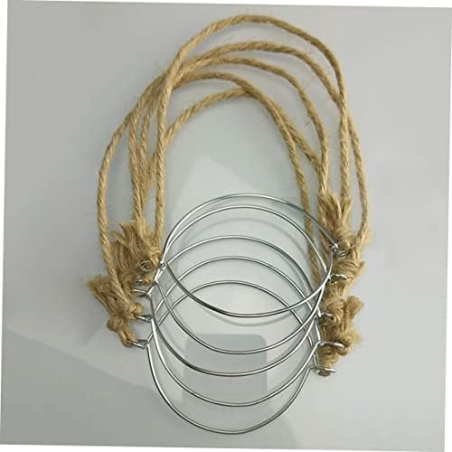 PrettyZoom Exclusive Mason Jar Handles 6 Pack Mason Jar Hangers