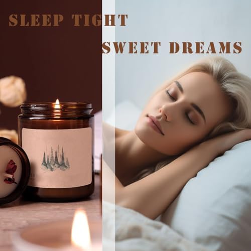 Danmu 6oz Glass Jars with Lids for Candle MakingWeddingsBaby Showers More