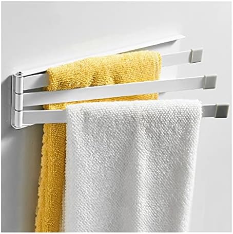 Black Iron Towel Rail Wall Mounted