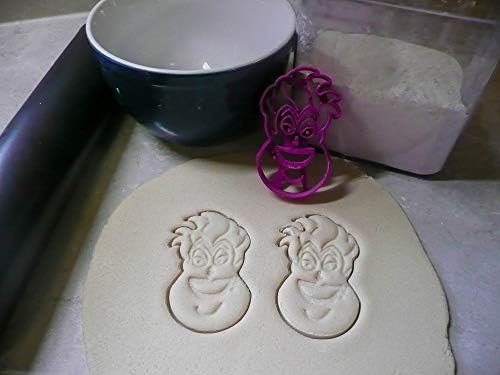 URSULA Face Sea Witch - Little Mermaid Movie Character Cookie Cutter
