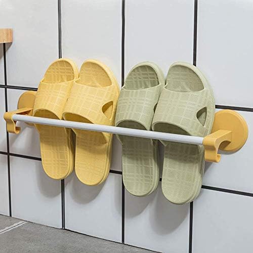 Simple Shelf Towel Rack Holder Wall Mounted Black