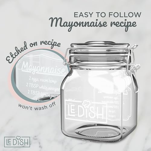Easy Mayonnaise Jar Canning Jar for Homemade Mayonnaise