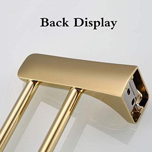 Double-Layer Wall-Mounted Towel Rack for Bathrooms Durable Easy to Use
