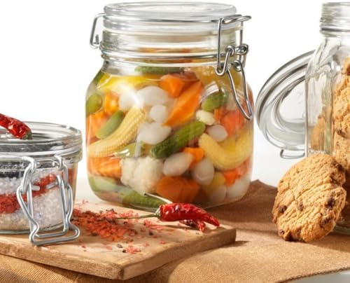Bormioli Rocco 149280M04321991 Glass Canning Jar