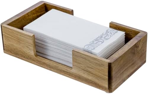 Premium Acacia Wood Hand Towel Holder