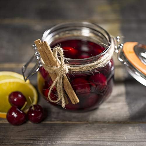 Kilner Round Glass Jar with Swing Top Closure