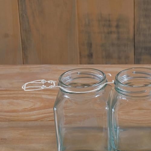 MAGICLULU Glass Jar Wire Clamp Seal Replacement Silver