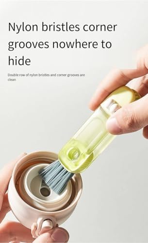 Foldable Multi-Functional Silicone Cleaner Brush 2 Sets