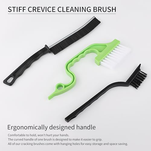 9-Piece Crevice Cleaning Kit for Effortless Grime Removal